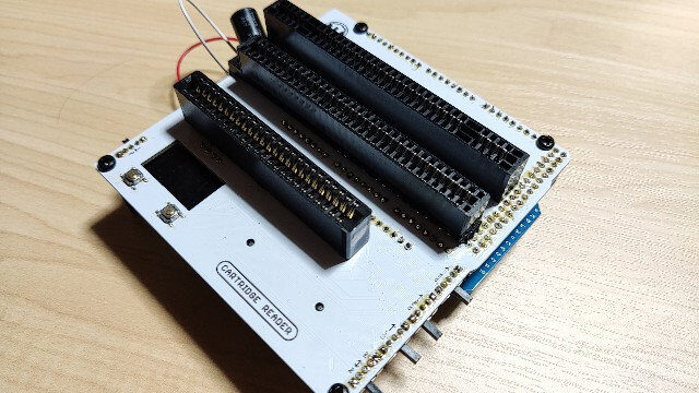 cartreader】cartreaderのつくりかた――Step:4 PCBに部品を実装、完成